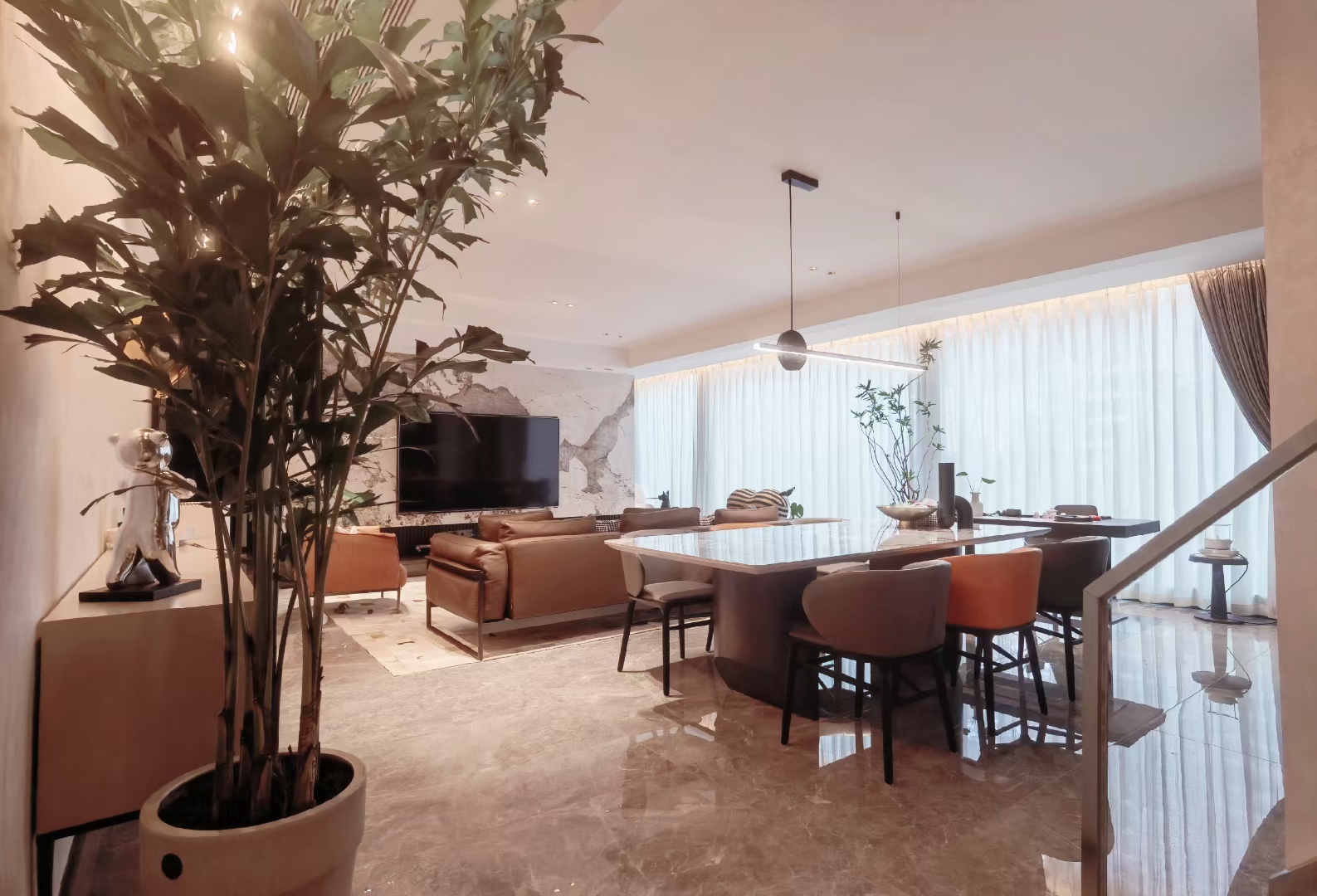 成都德商御府天骄107平,德商御府天骄装修效果图