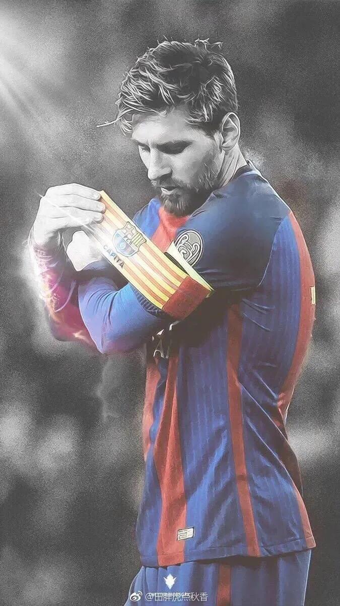 梅西头像壁纸,梅西最新卡通头像