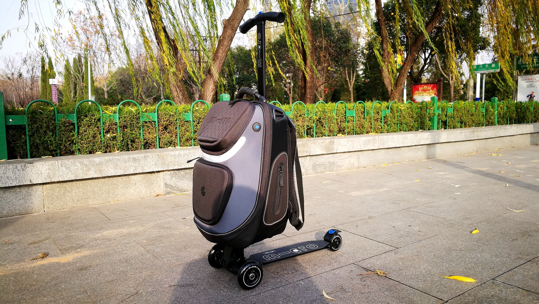 瑞士迈古电动滑板车,瑞士迈古米成人滑板车