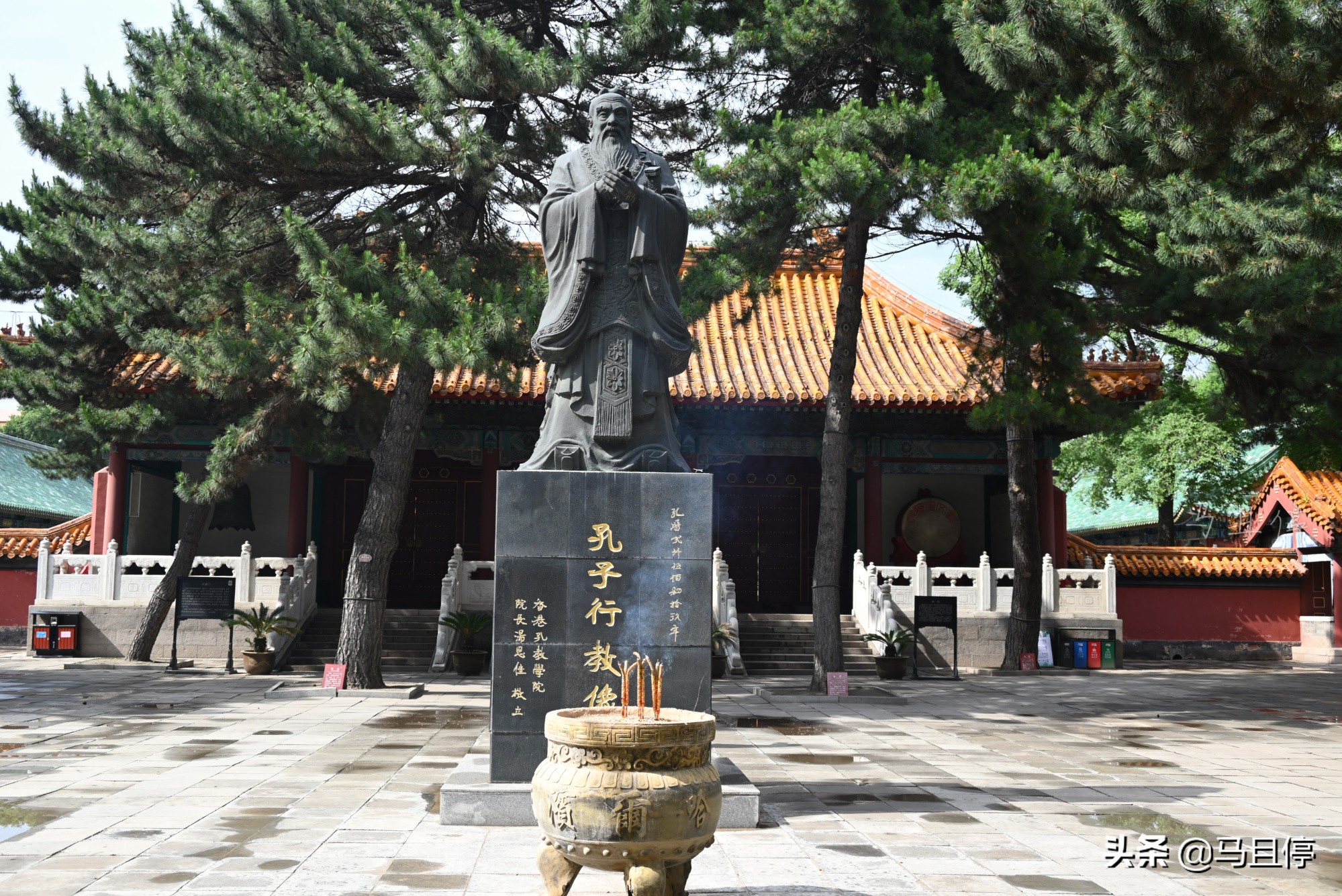 探秘哈尔滨文庙,哈尔滨最大的文庙
