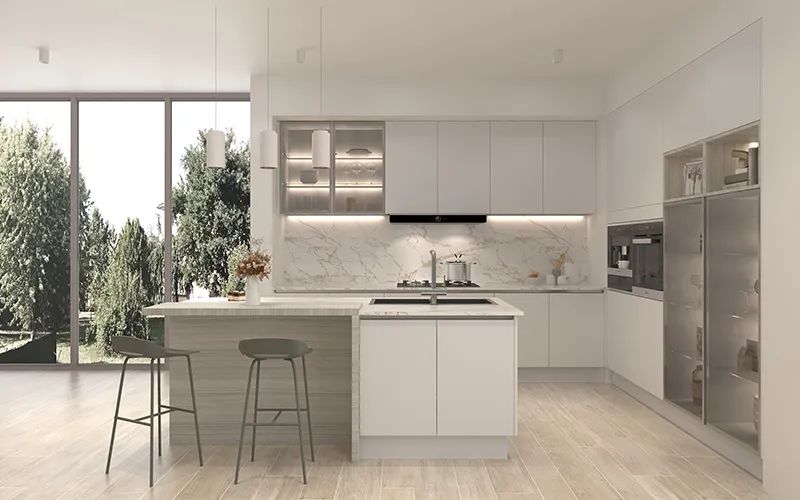 厨房吊顶和定制橱柜先后顺序,厨房是定制橱柜还是整体橱柜