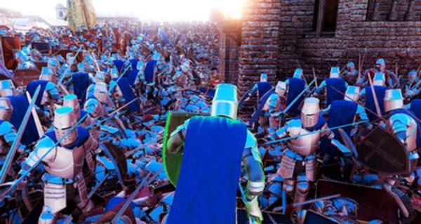 战争模拟器多人联机视频,全面战争模拟器百万人同屏