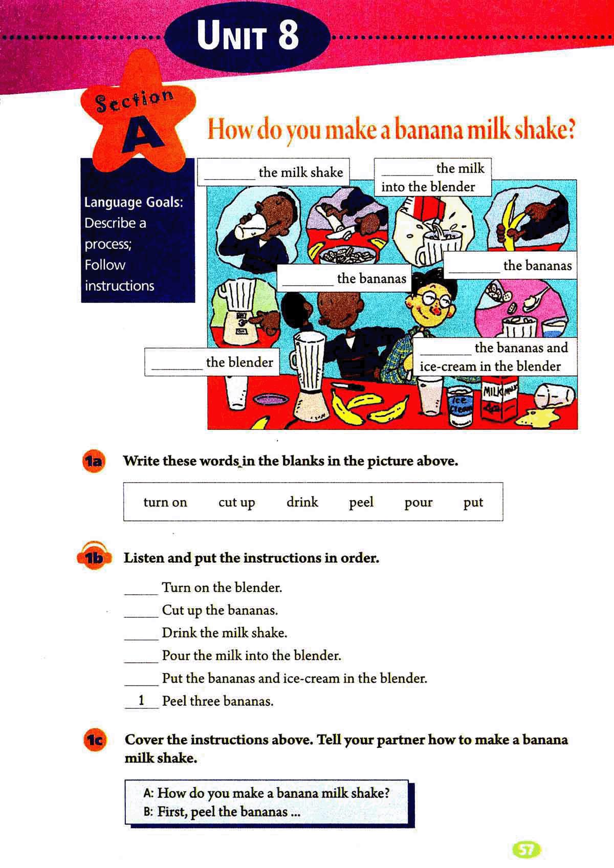 英语八年级上册第10单元单词跟读,八年级上册英语第9单元3a课文朗读