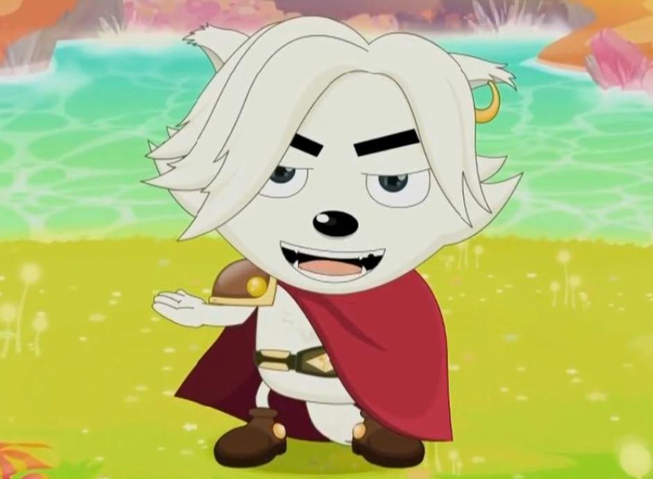 喜羊羊与灰太狼：小白狼号称“抓羊高手”，芯太狼看后表示不服