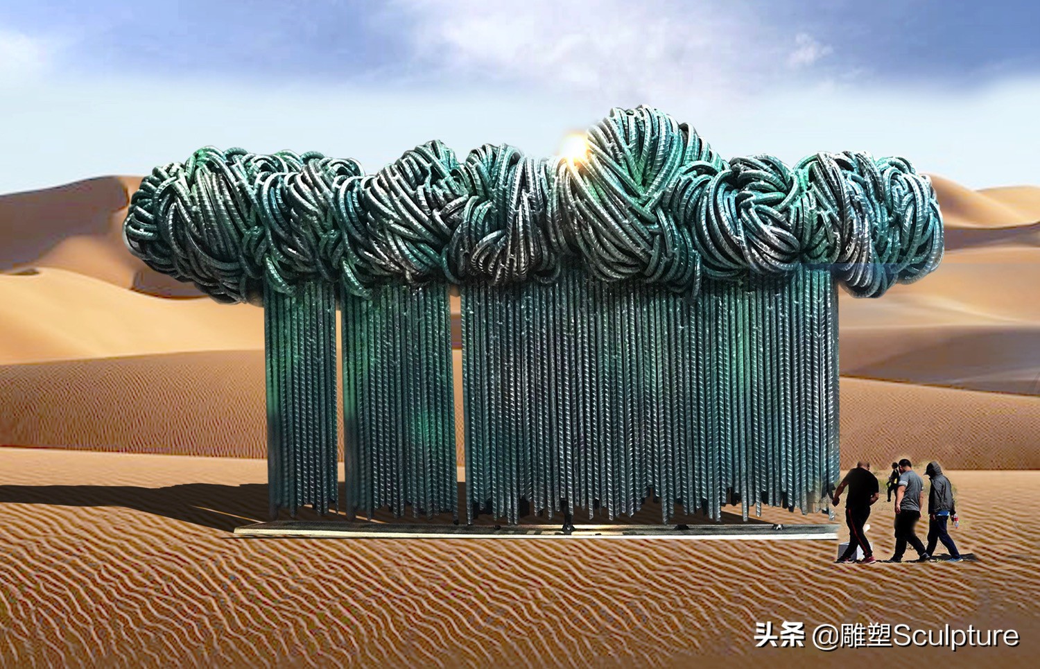 民勤沙漠雕塑公园在哪儿,武威民勤沙漠雕塑公园怎么去