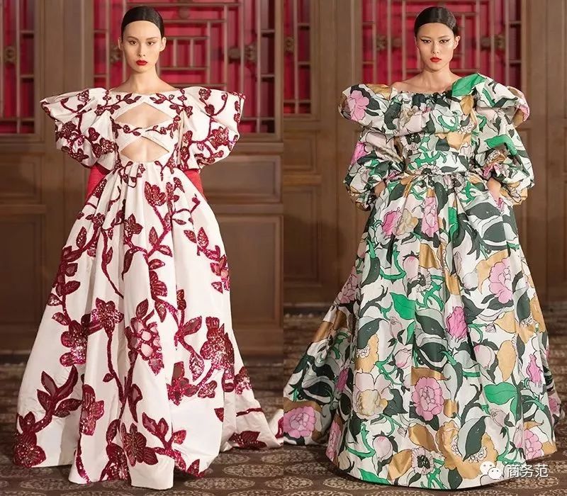 Valentino第一次中国办高定秀，张艺兴来捧场，杜鹃压轴气质绝了