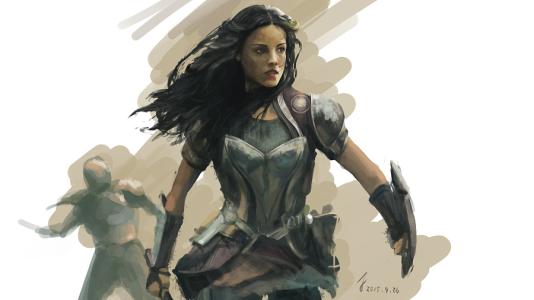 北欧神话西芙被剪掉头发,北欧神话西芙图片大全