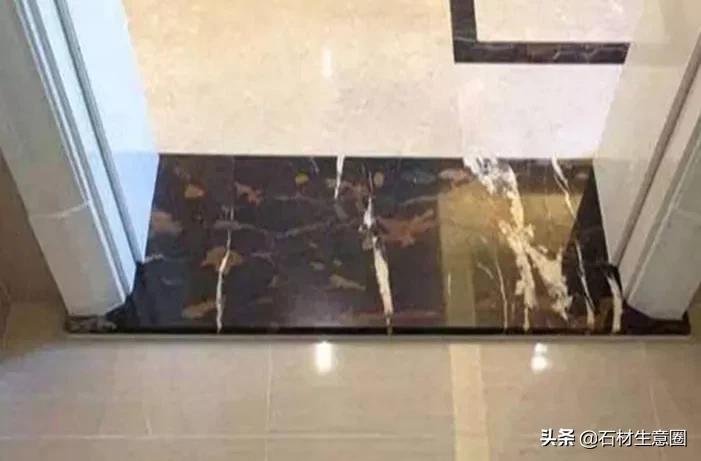 简一大理石黑金花,奢华大理石