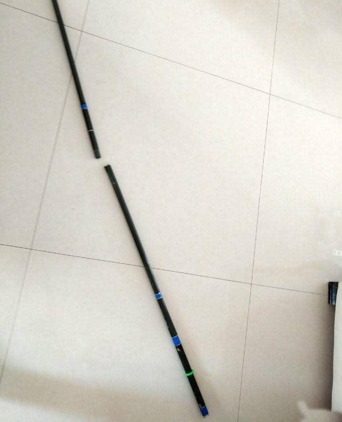 杆子断了就去配节啊