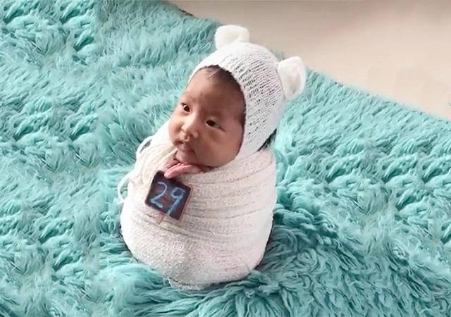 满月照为什么要拍睡觉的,宝宝满月可以摄影拍照吗