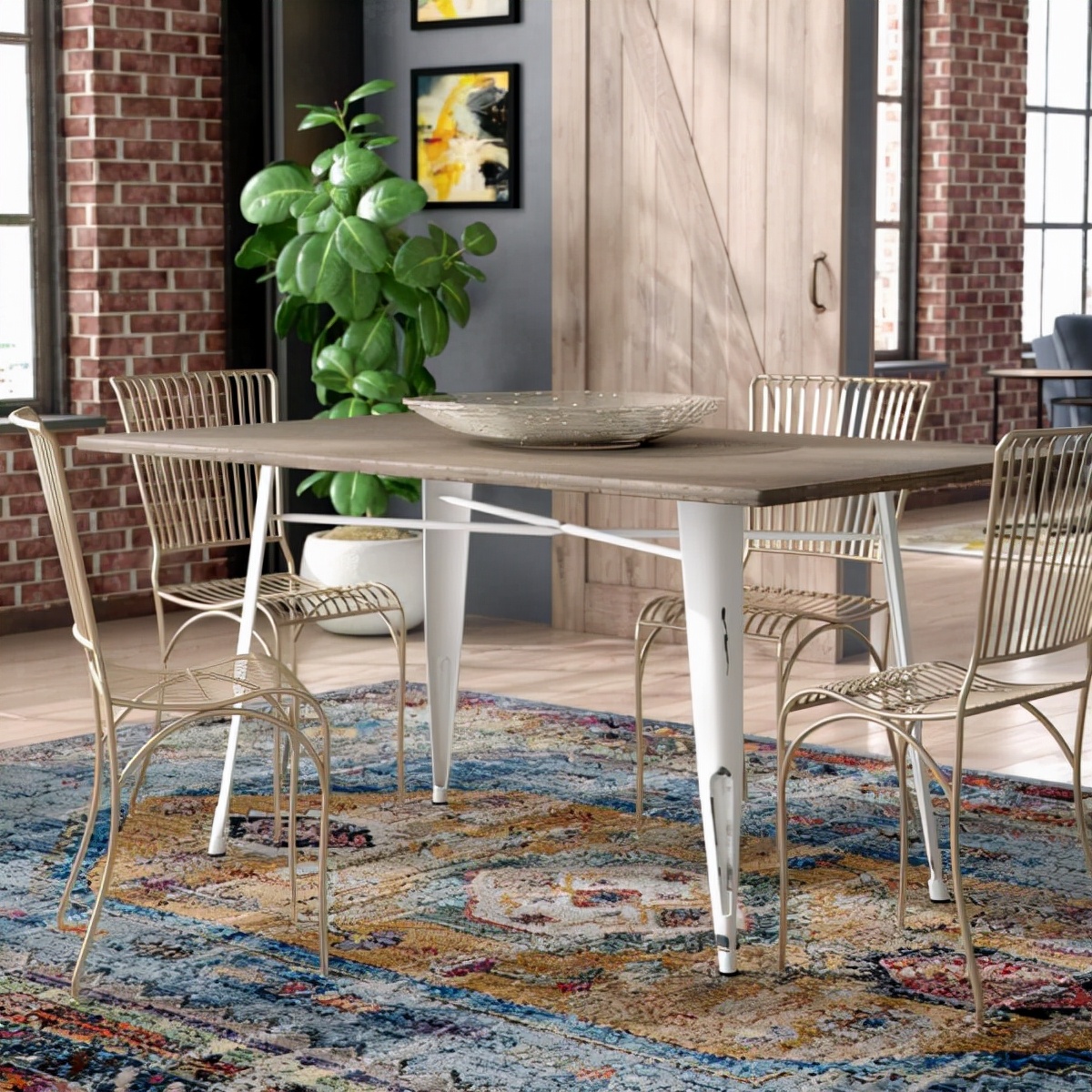 手工打造岩板餐桌,农村自己动手做餐桌