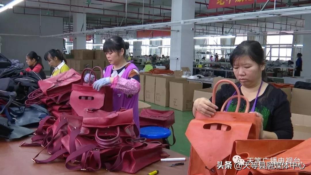 天等桥芬迪皮具有限公司：稳就业、惠民生、促发展
