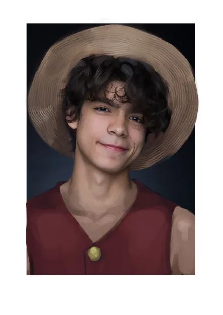 海贼王真人版路飞vs明哥,海贼王路飞山治合照