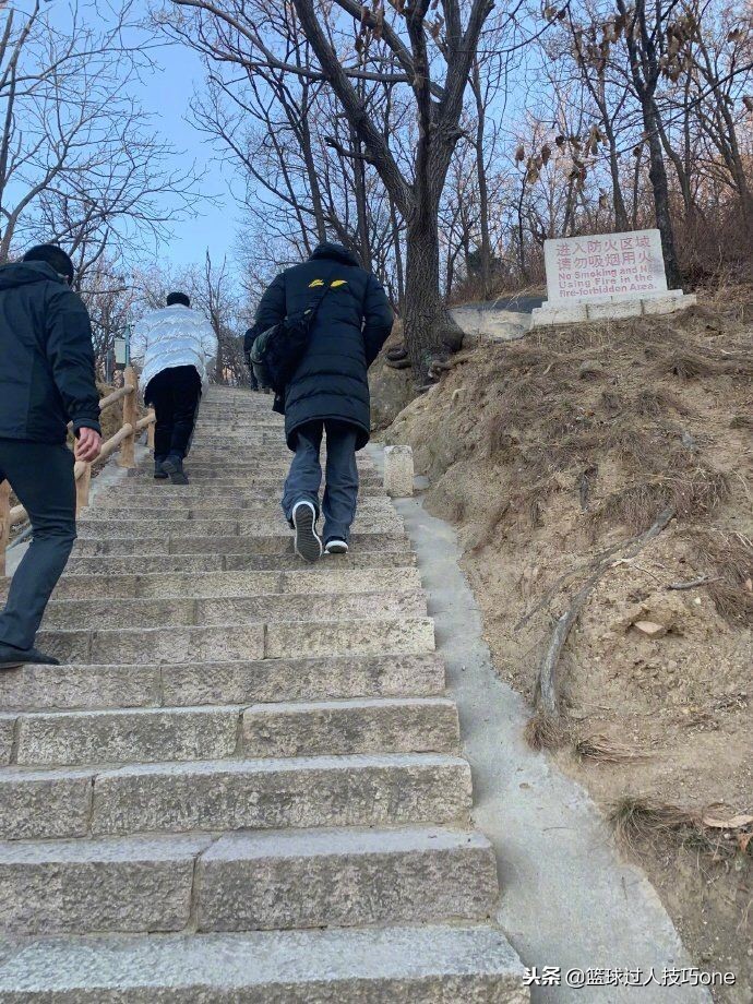 nba球星登峰集锦,nba球员登长城