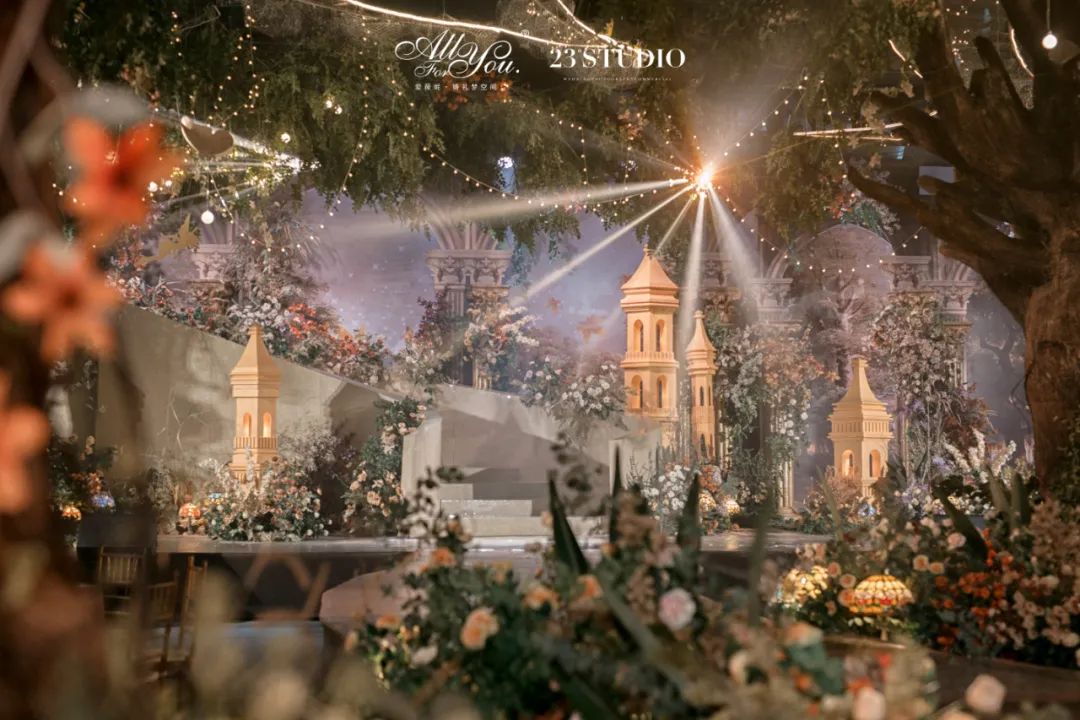 森系婚礼做一场仲夏夜之梦,森系婚礼仿佛走进童话里