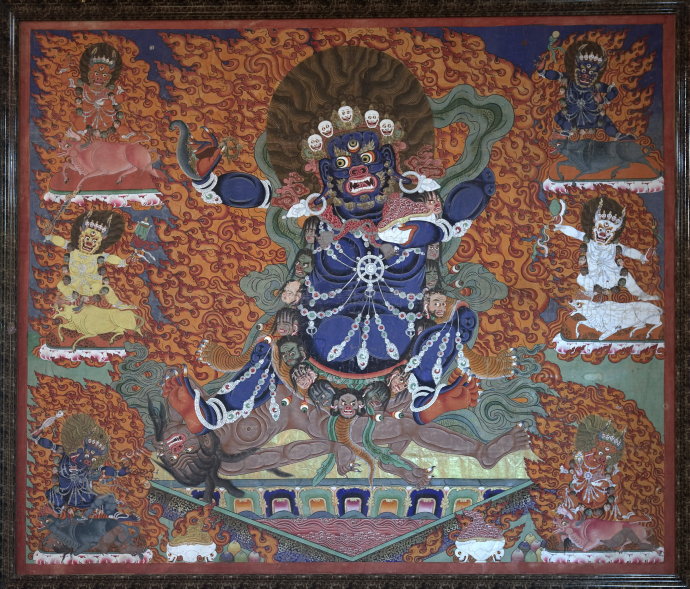 唐卡100幅欣赏,金唐卡和红唐卡还有黑唐卡哪个好