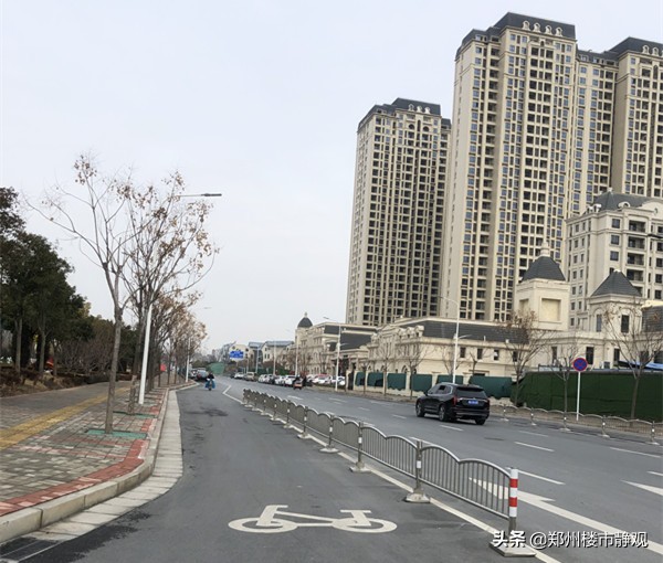 贾鲁河锦艺,贾鲁河边看融创龙府