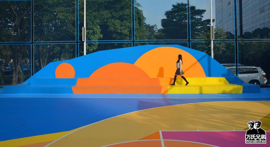 新一代网红篮球场,佛山最火篮球场