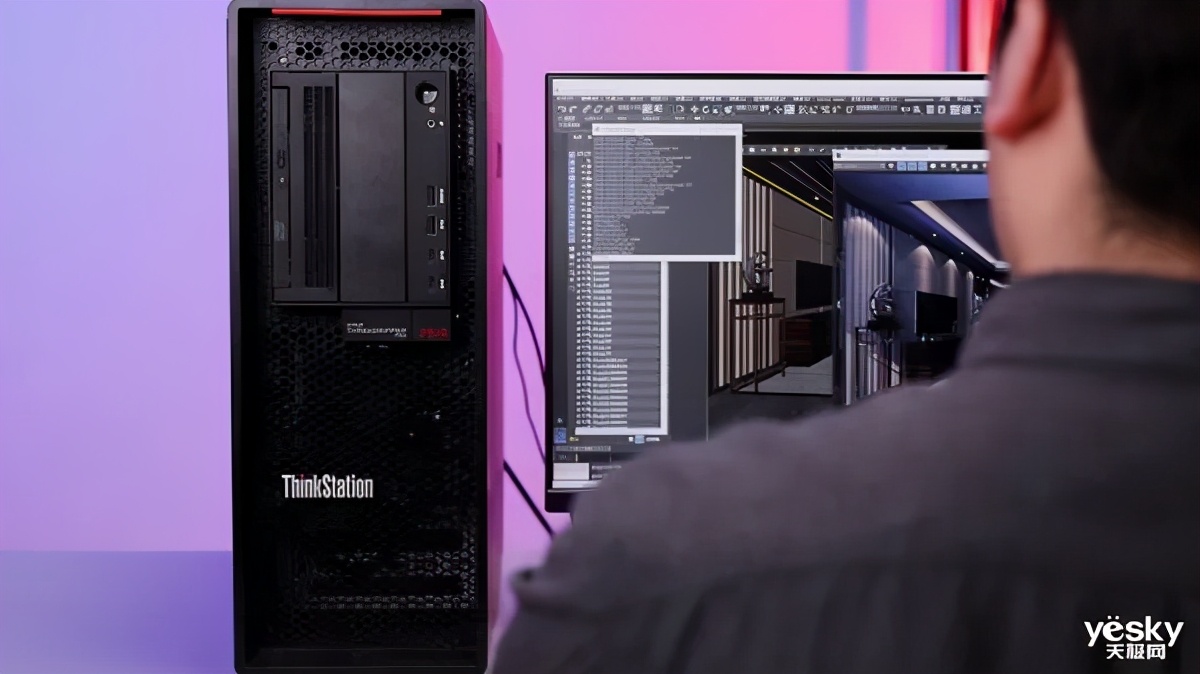 全球首款64核工作站的怪兽级生产力联想ThinkStationP620评测