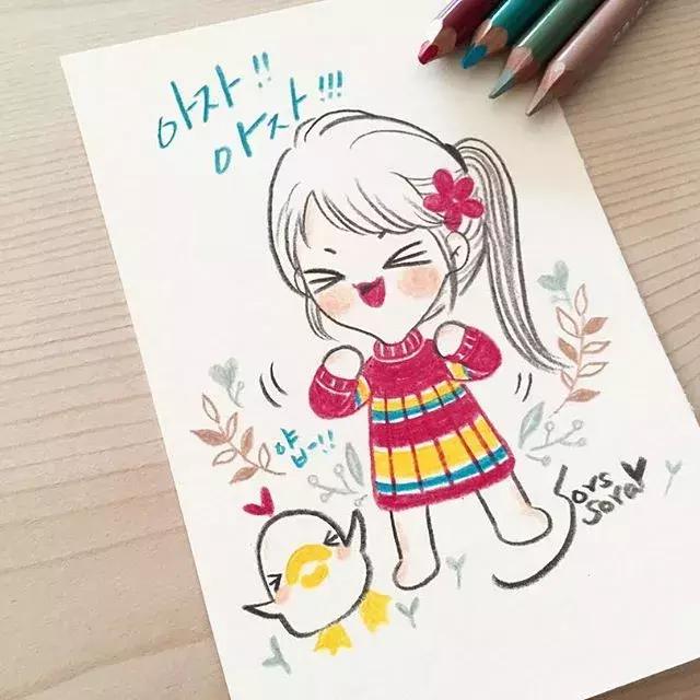 100张简笔画小学生,100张简笔花朵铅笔画