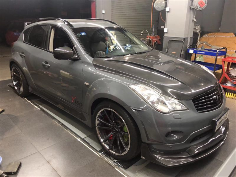 英菲尼迪ex25更换轮胎,英菲尼迪ex25翻新整备