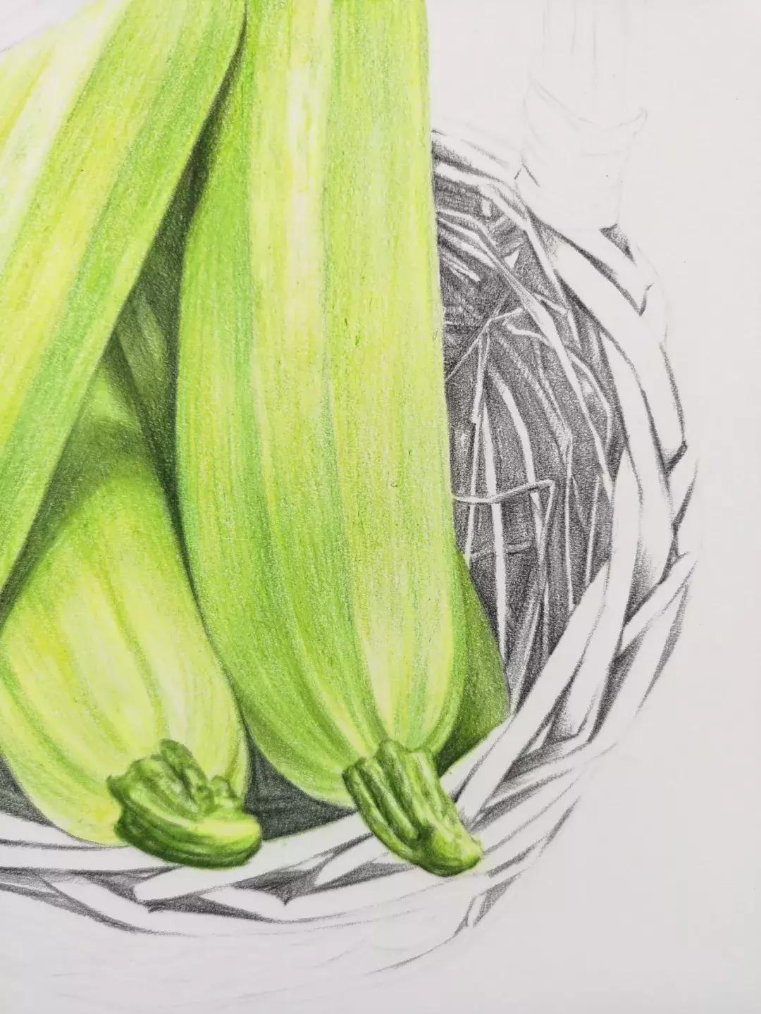 彩铅入门教学叠色,立体彩铅入门基础