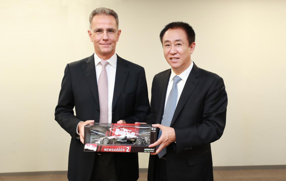 许家印圆造车之梦,许家印去法拉第未来考察