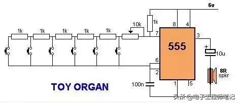555定时器的应用设计,555定时器构成的应用电路