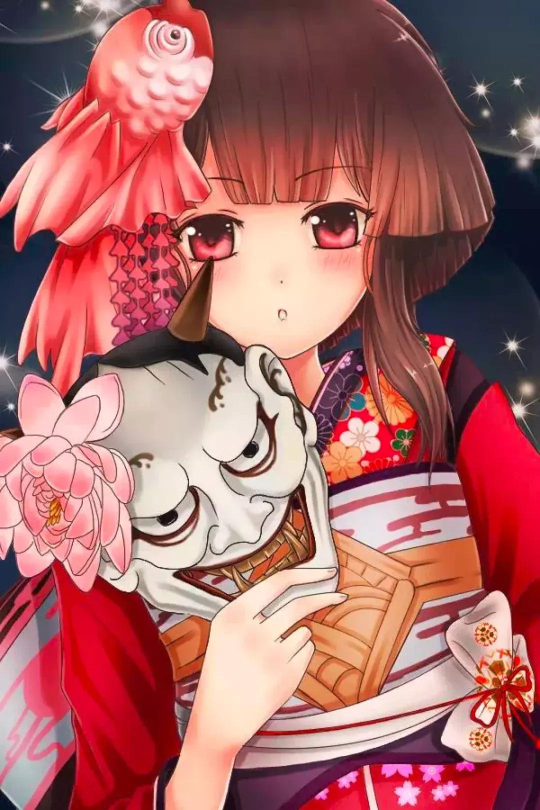 阴阳师壁纸神乐,阴阳师神乐晴明壁纸