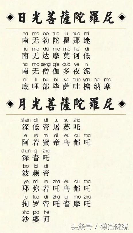 大悲咒速记版断句,大悲咒速记正版