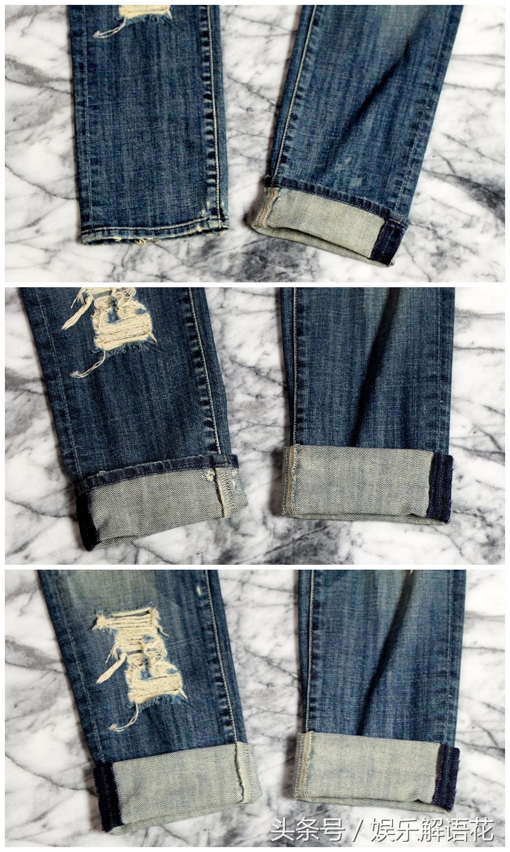 牛仔裤小技巧视频教程,牛仔裤隐藏卷法