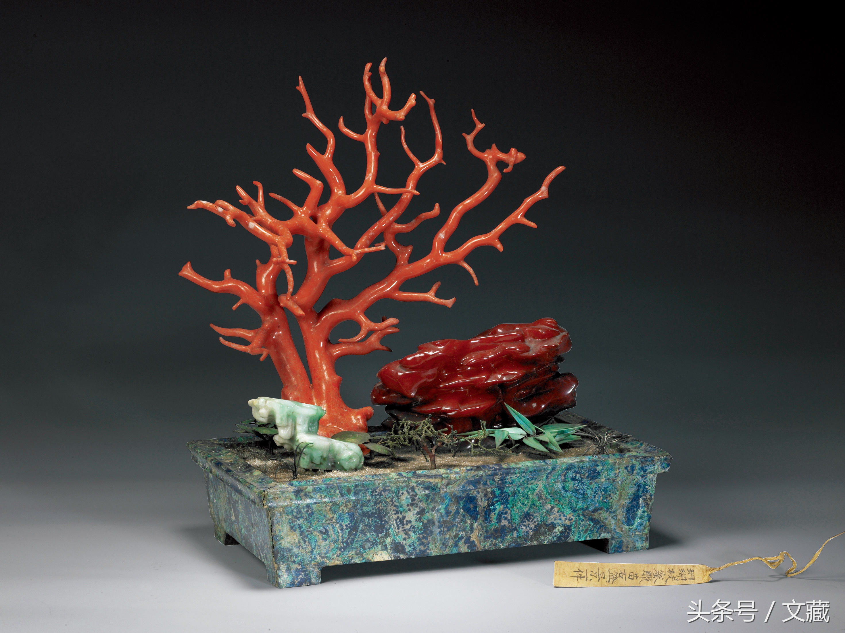 红珊瑚台湾故宫博物院珍藏品,故宫博物院红珊瑚