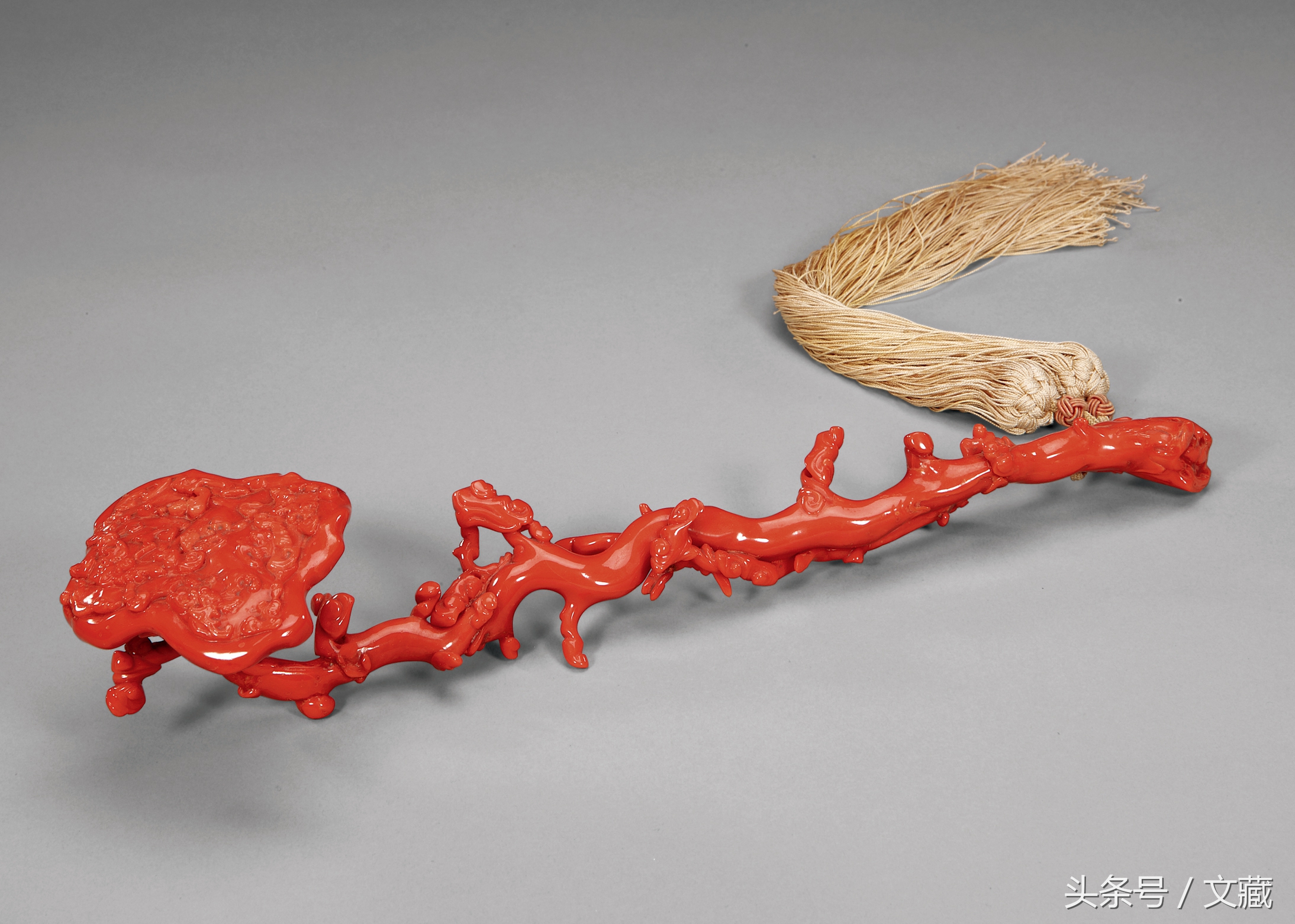 红珊瑚台湾故宫博物院珍藏品,故宫博物院红珊瑚