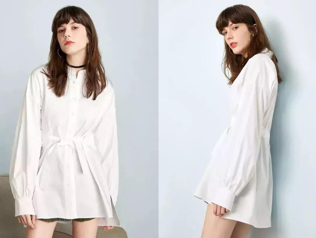 今年春天衬衫最新穿法，不时髦都不行，太有气质了