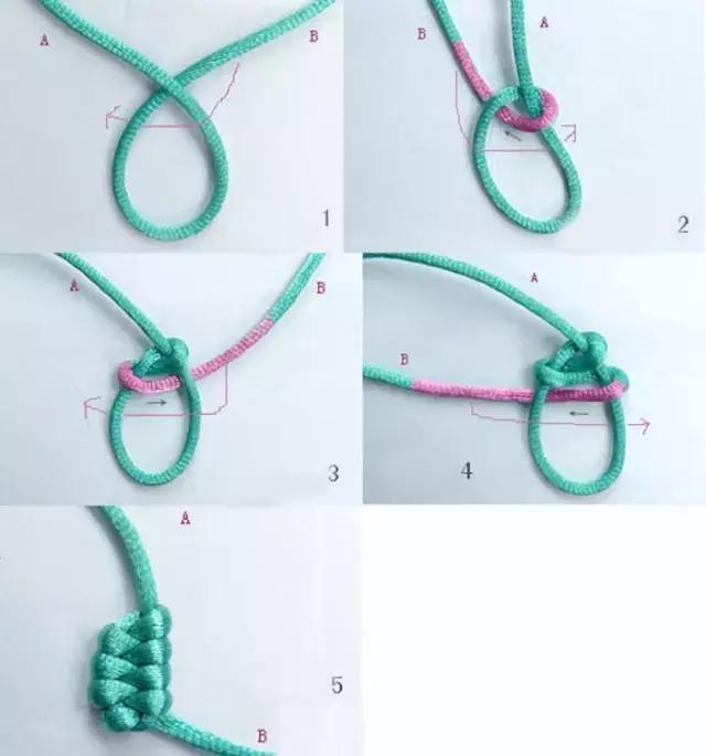 diy串珠手工手链编绳教程,手工编绳可穿珠半成品项链