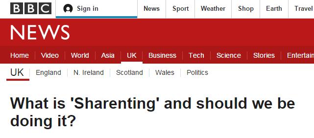 晒娃狂魔在英语里竟然叫sharenting！