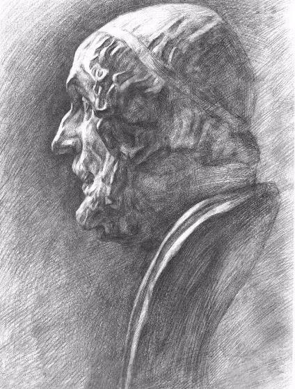 看完这些ps大神的对比图我跪下了,十大神级素描雕塑