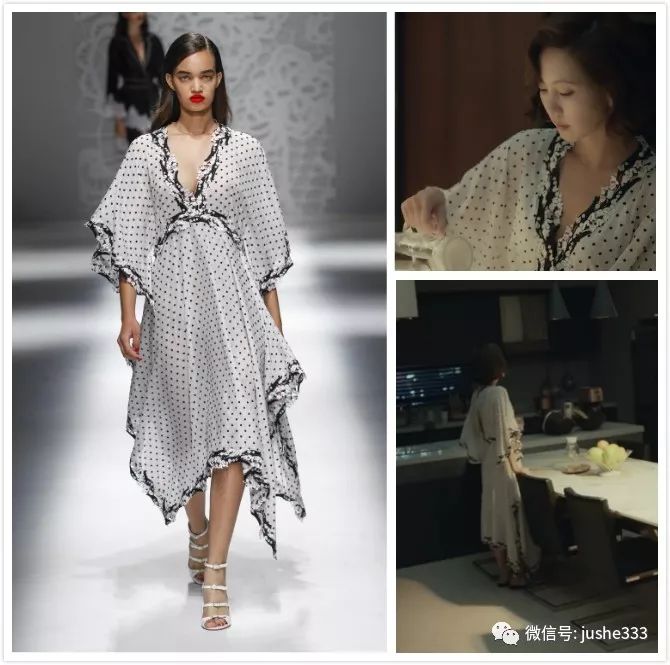 韩剧迷雾金南珠穿的印花连衣裙 (金南珠迷雾tiffany项链)