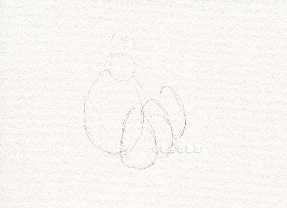 彼得兔简笔画的画法,彼得兔简笔画6步教你学会