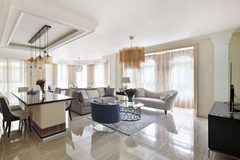 杭州110平美式装修,250平米美式经典装修