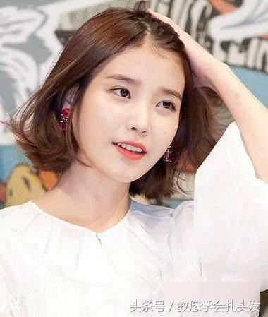 春季发型扎法简单又好看中短发,今年最火的3种发型减龄又好看