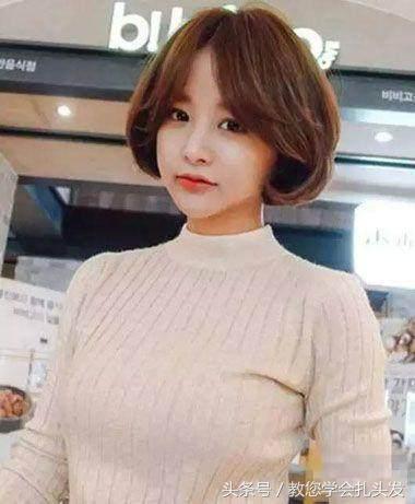 这个季节最流行的发型谁扎谁好看,春季发型扎法简单又好看中短发