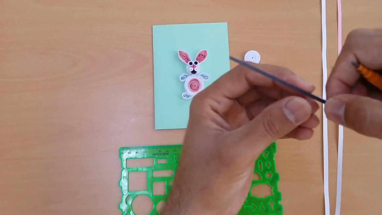 小兔子贺卡怎么做超级萌的那种,贺卡制作方法简单又漂亮的小兔子