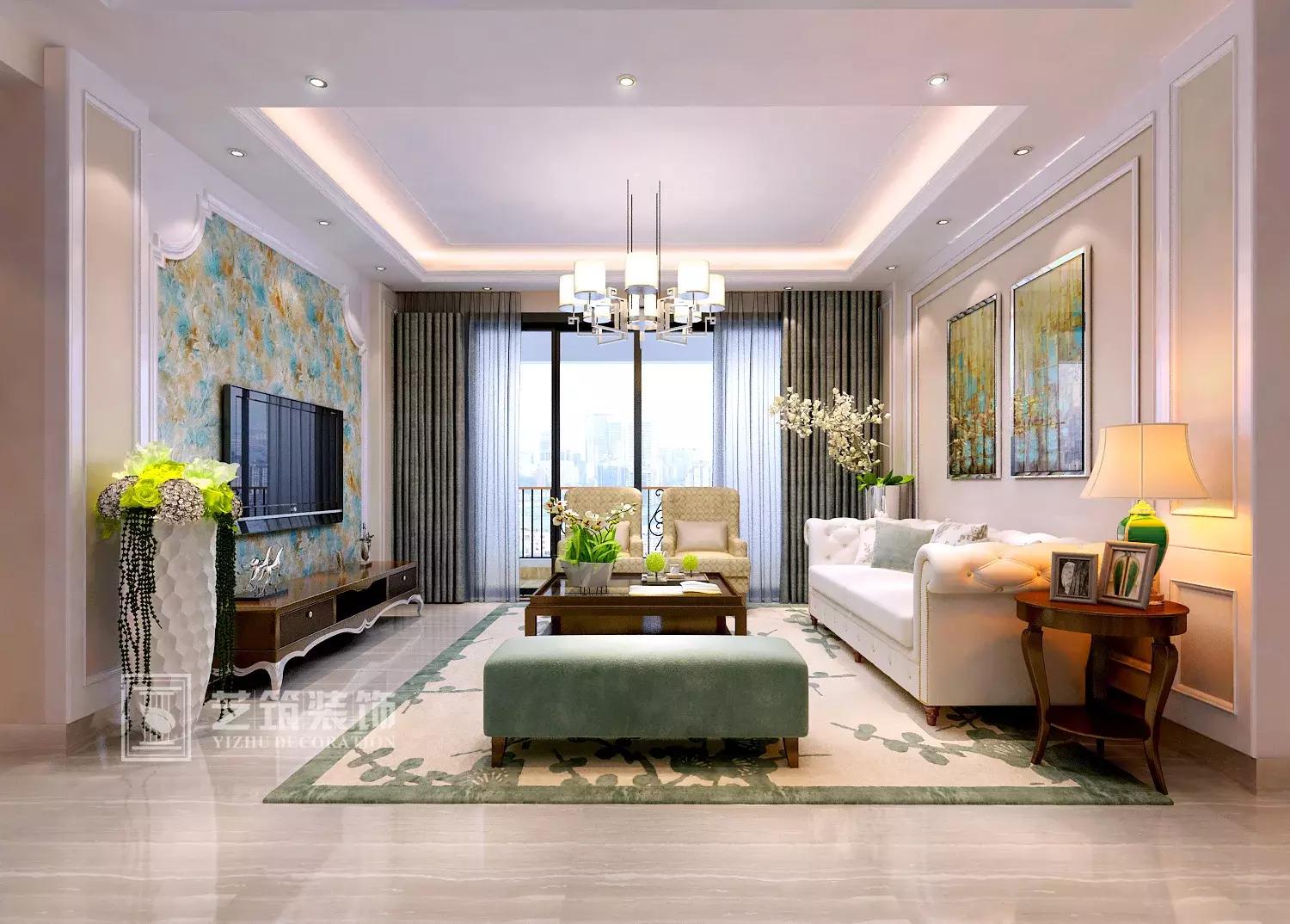 南宁10万90平小户型奶油风装修,40w小户型装修南宁