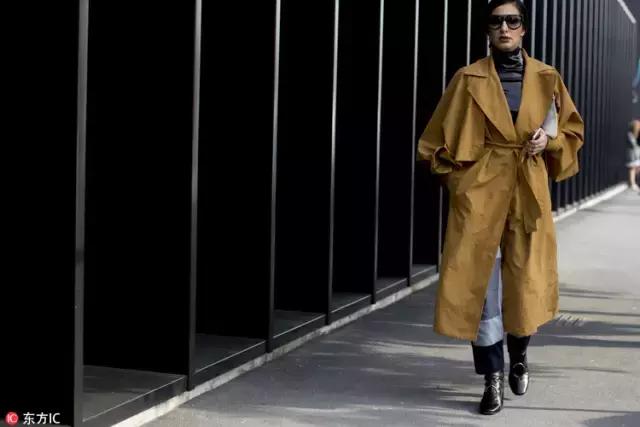 风衣不用多就只买这样一件经典的就可以穿的潮流又时髦了