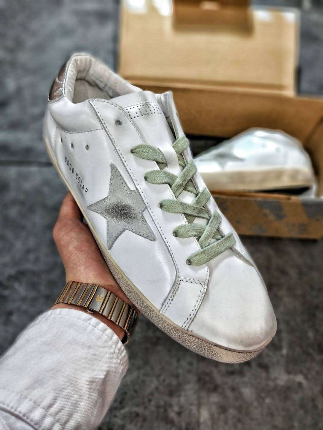 goldengoose脏鞋手工做旧,goldengoose脏鞋做旧