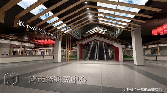 湛江农贸市场设计效果图,农贸市场规划设计案例