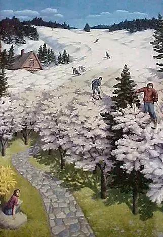 油画故事丨他将梦境画出来，每一幅都令人寻味！