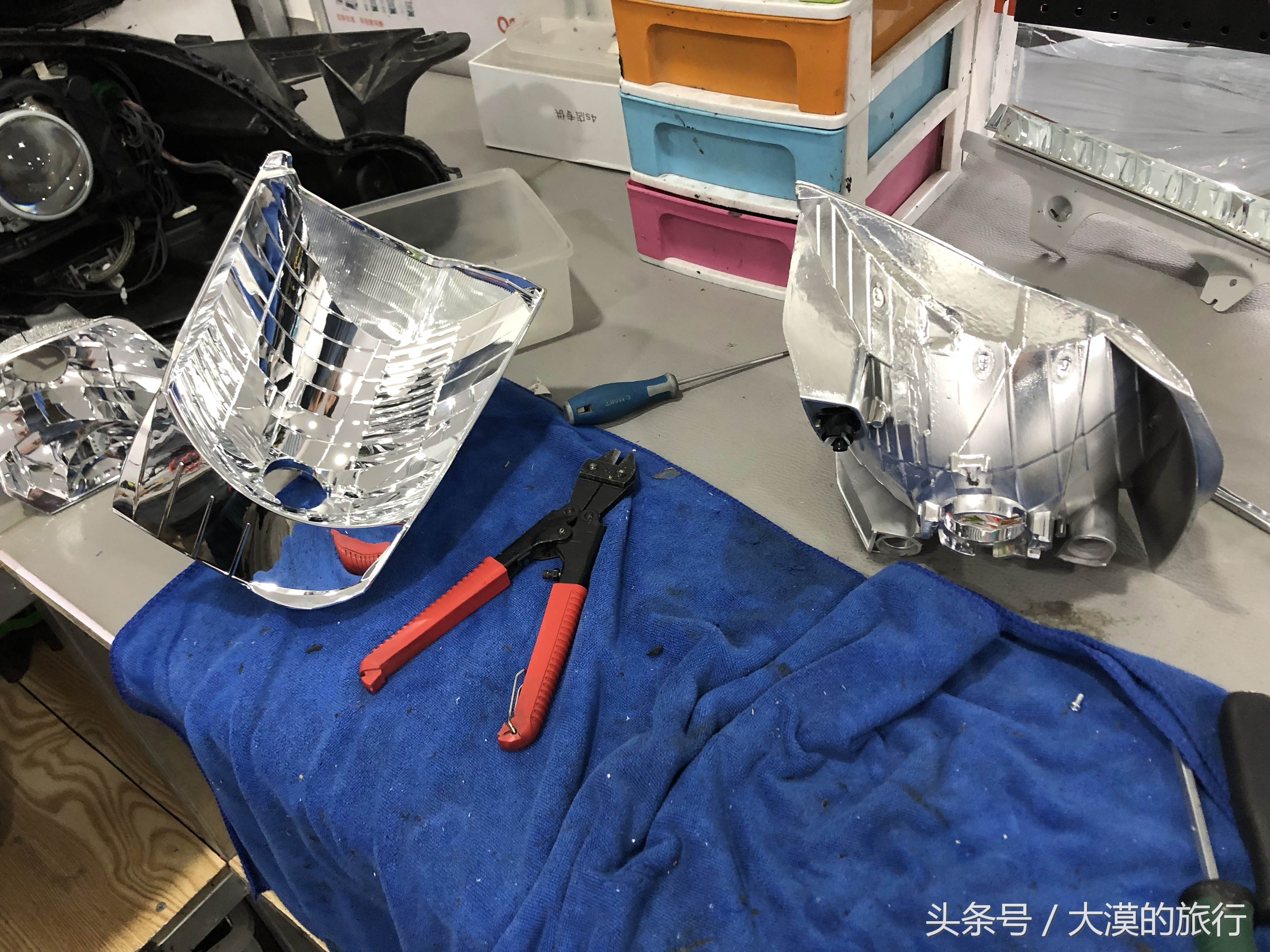 丰田坦途黄光灯,丰田坦途欧司朗激光大灯