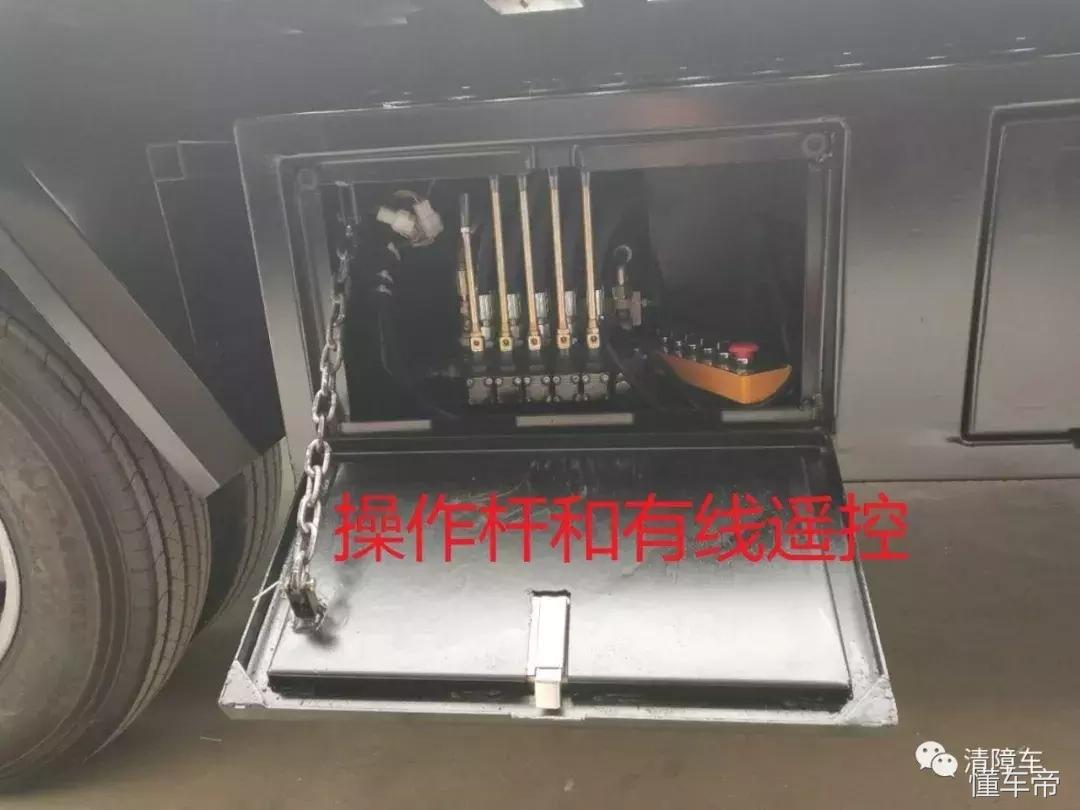 二手全落地一拖二清障车,全落地一拖二清障车